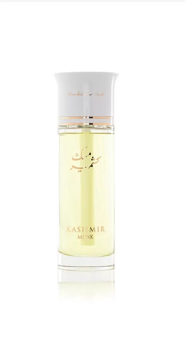 Arabian Oud Kashmir Musk Eau de Parfum packaging box