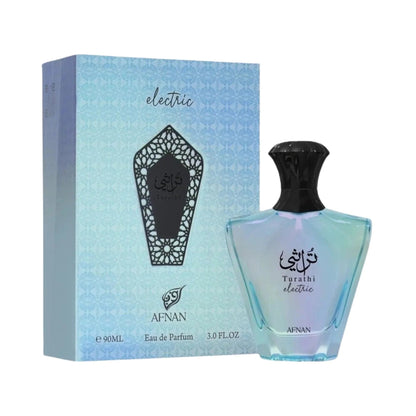 Afnan Turathi Electric Eau de Parfum packaging box