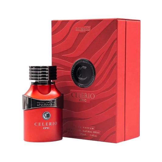 Dumont Celerio Epic Eau de Parfum perfume bottle