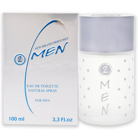New Brand 2 Men Eau de Toilette perfume bottle