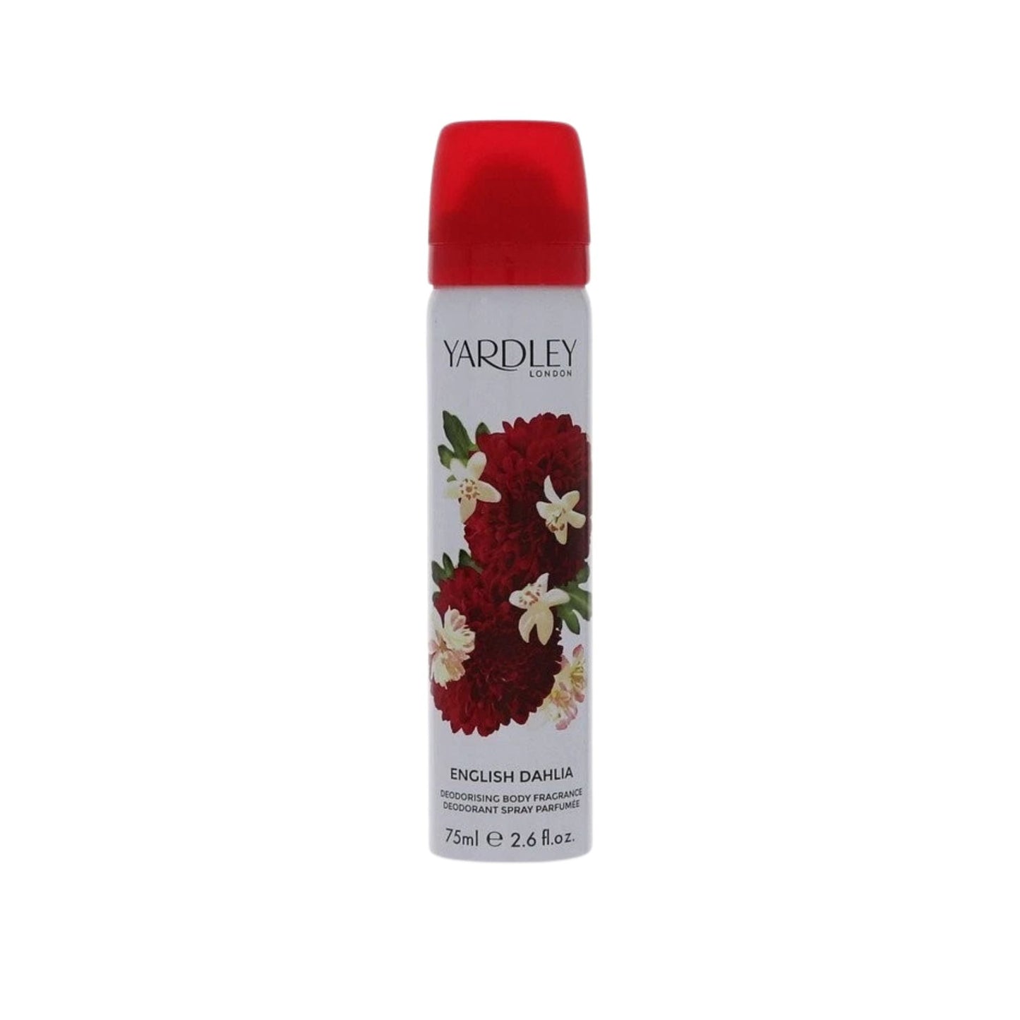 Yardley London English Dahlia Body Spray perfume bottle