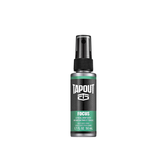 Tapout Focus Body Spray perfume bottle
