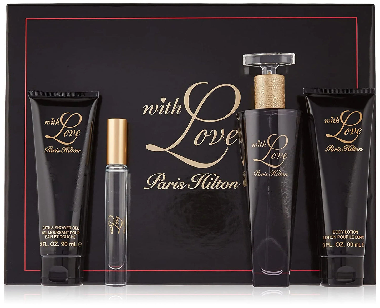 Paris Hilton With Love Eau de Parfum packaging box