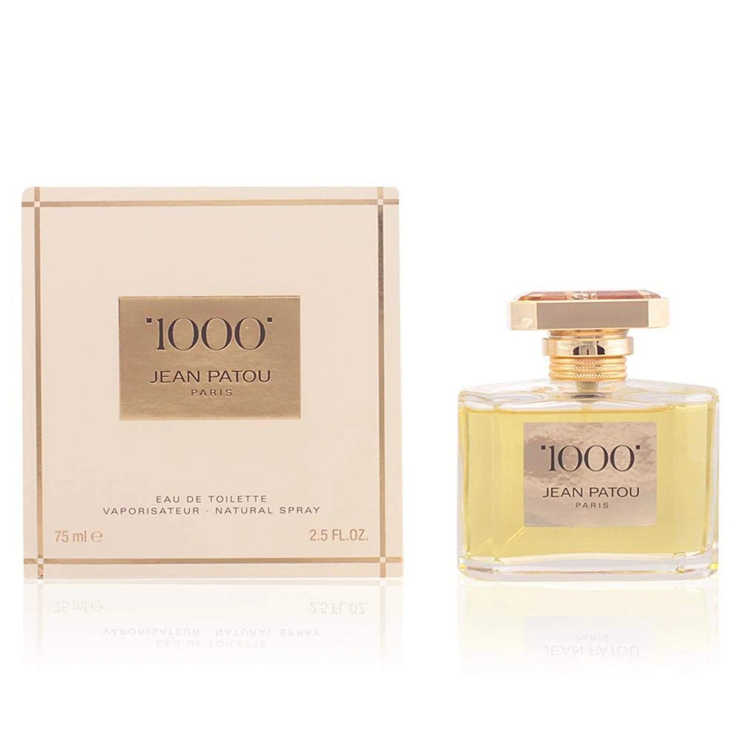 Jean Patou 1000 Eau de Toilette packaging box