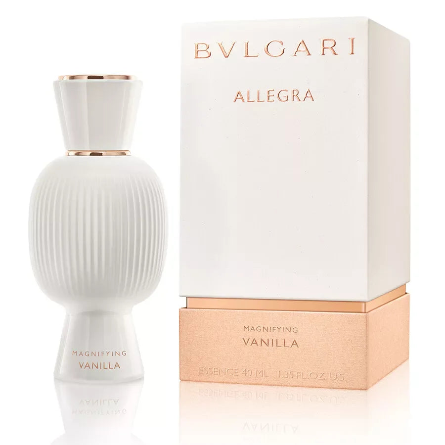 Bvlgari Allegra Magnifying Vanilla Eau de Parfum packaging box