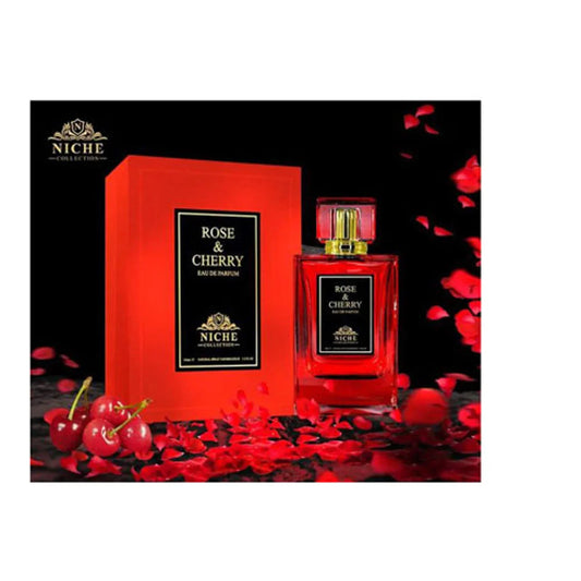 Khalis Rose & Cherry Eau de Parfum perfume bottle