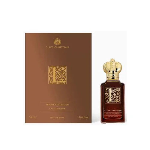 Clive Christian L Red Tea Vetiver Private Collection Parfum perfume bottle