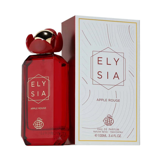 Fragrance World Elysia Apple Rouge Eau de Parfum perfume bottle