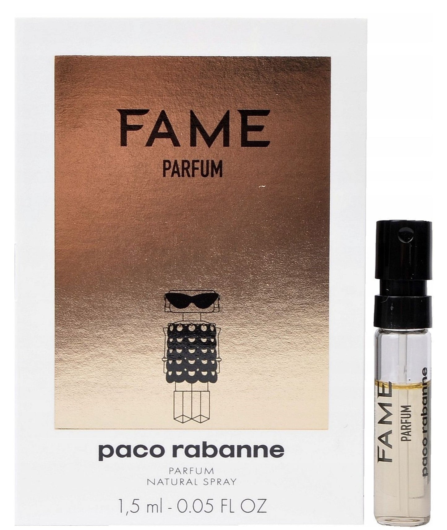 Rabanne Fame Parfum carton and packaging