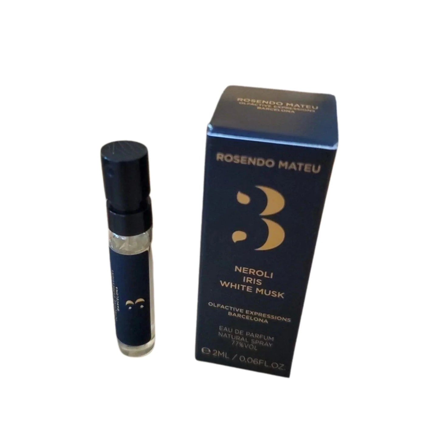 Rosendo Mateu No 3 Neroli Iris White Musk Eau de Parfum packaging box