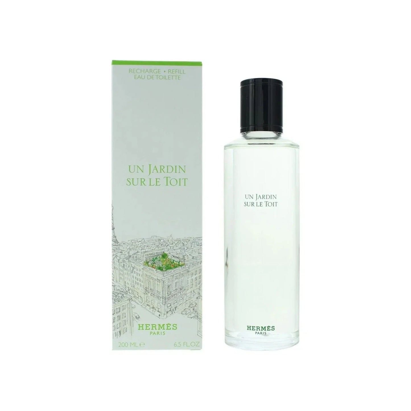 Hermes Un Jardin Sur Le Toit Eau de Toilette label detail