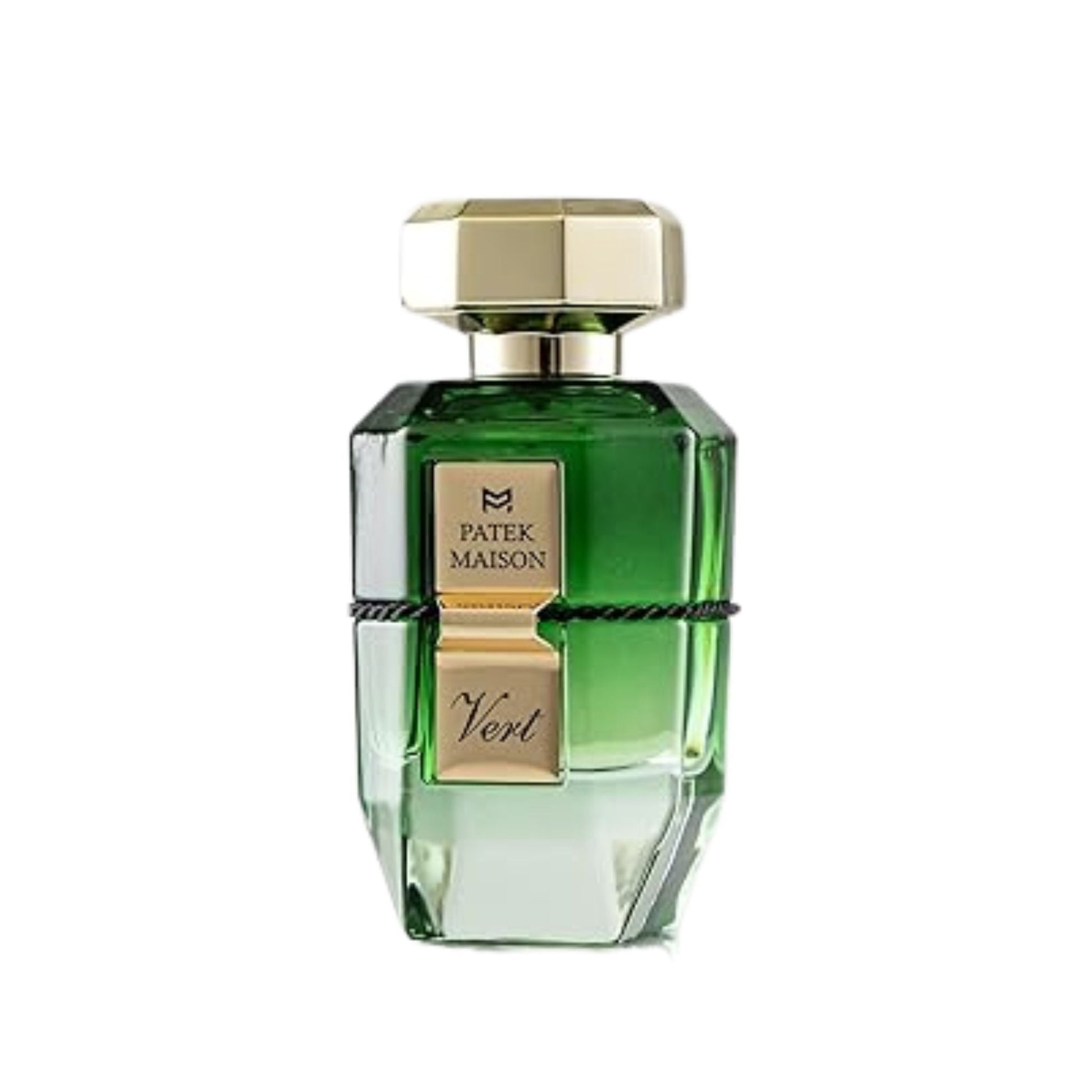 Patek Maison Vert Intense Prisme Collection Eau de Parfum bottle and box