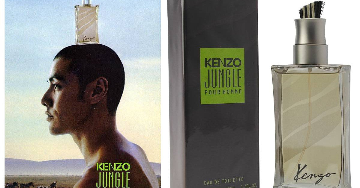 Kenzo Jungle Pour Homme Eau de Toilette bottle and box
