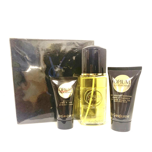Opium Pour Homme 3 Piece perfume bottle