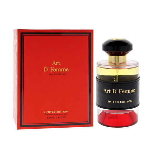 Le Vogue Art D'Femme Eau de Parfum perfume bottle