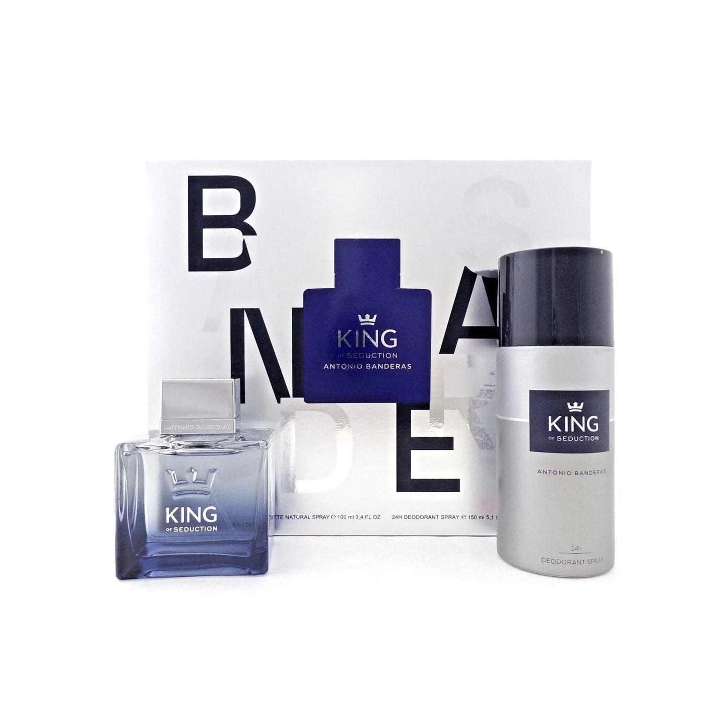 Antonio Banderas King Of Seduction Eau de Toilette bottle close-up detail