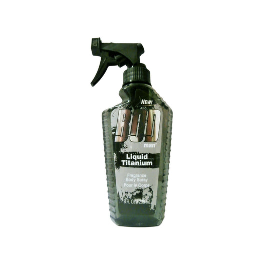 BOD man Liquid Titanium Body Spray perfume bottle
