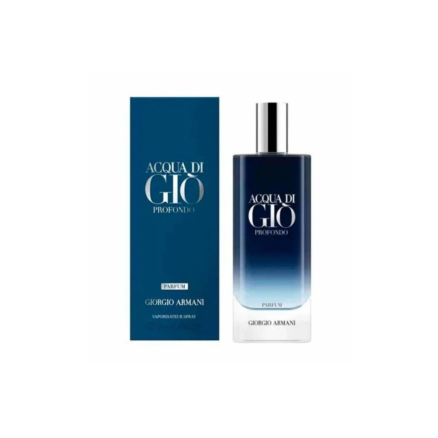 Giorgio Armani Acqua Di Gio Profondo Parfum bottle close-up detail