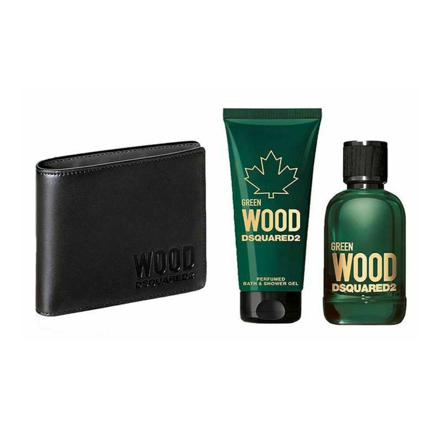 Dsquared2 Green Wood Eau de Toilette bottle and box
