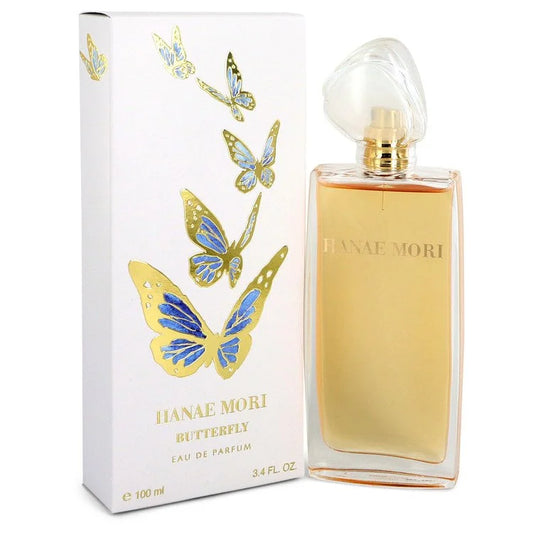 Hanae Mori Blue Butterfly Eau de Parfum perfume bottle