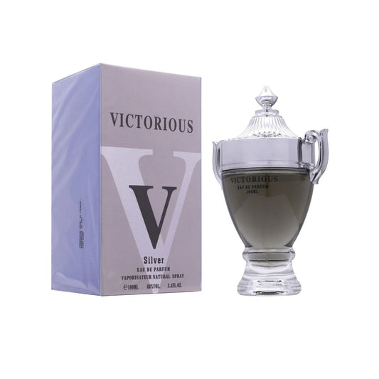 Tiverton Victorious Silver Eau de Parfum perfume bottle