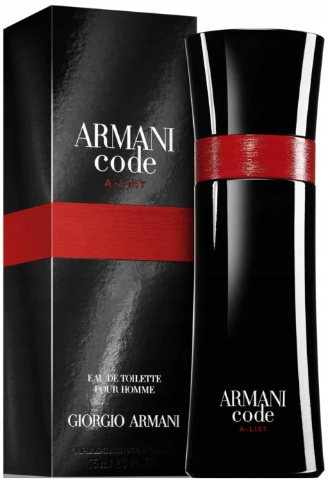 Armani Code A List by Giorgio Armani Eau de Toilette perfume bottle