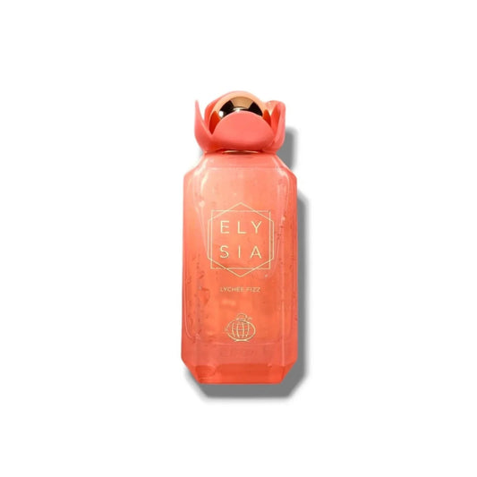 Fragrance World Elysia Lychee Fizz Eau de Parfum perfume bottle