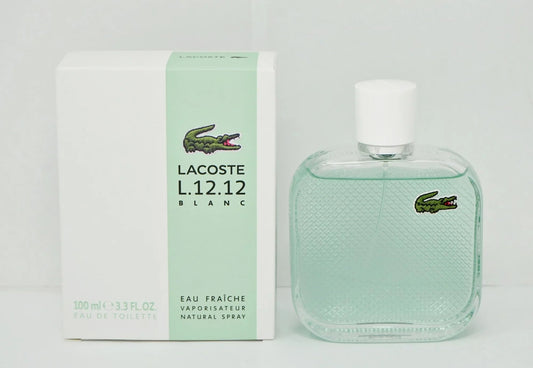 Lacoste Eau De Lacoste L.12.12 Blanc Eau Fraiche Eau de Toilette perfume bottle