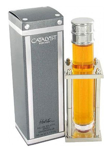 Catalyst by Halston After shave perfume bottle