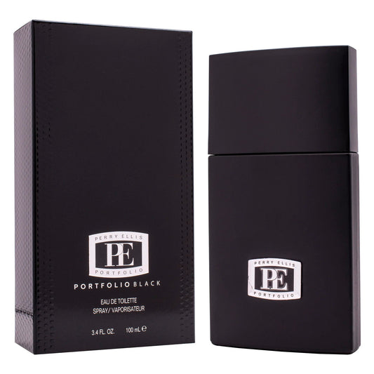 Perry Ellis Portfolio Black Eau de Toilette perfume bottle