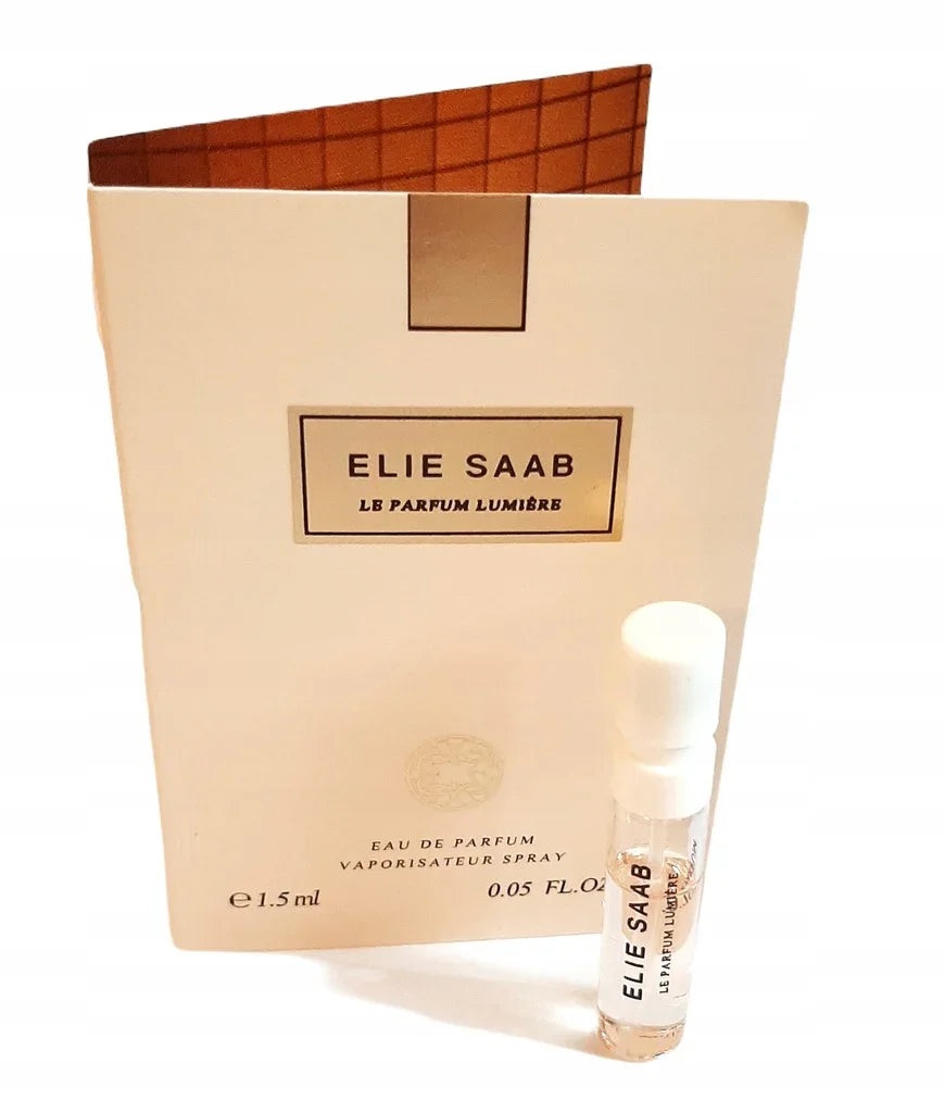 Elie Saab Le Lumiere Eau de Parfum bottle close-up detail