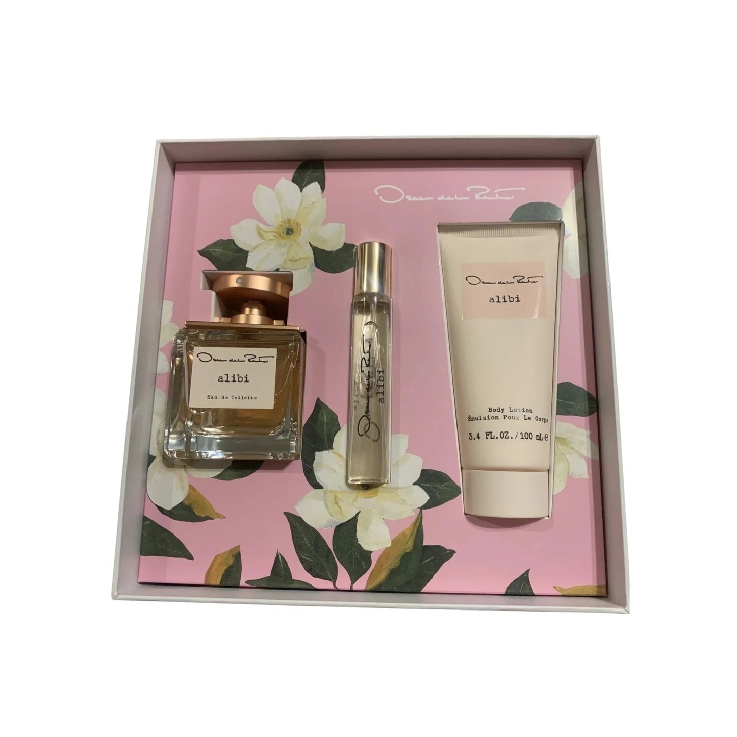 Oscar De La Renta Alibi Eau de Toilette packaging box