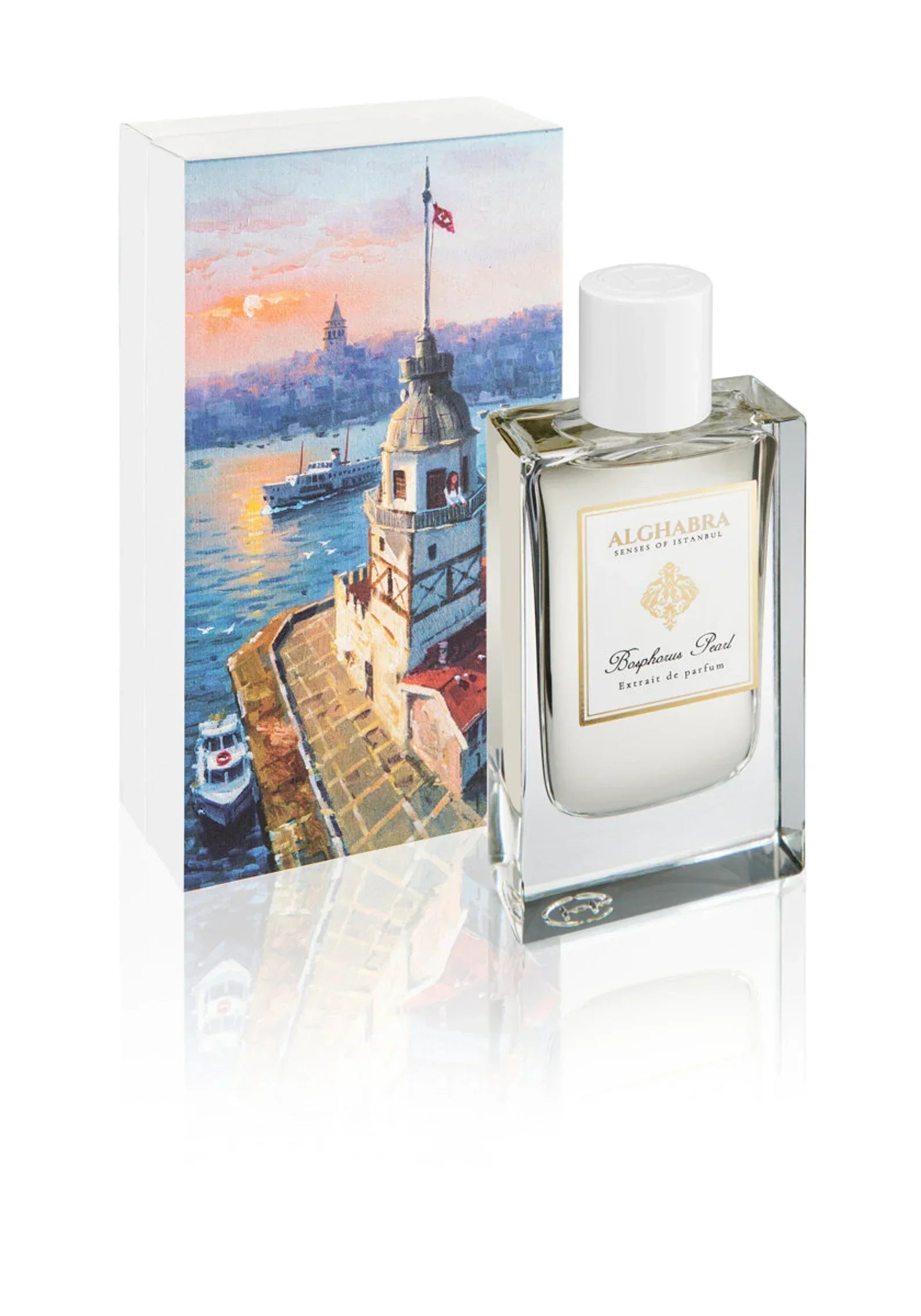 Alghabra Parfums Bosphorus Pearl Extrait de Parfum perfume bottle
