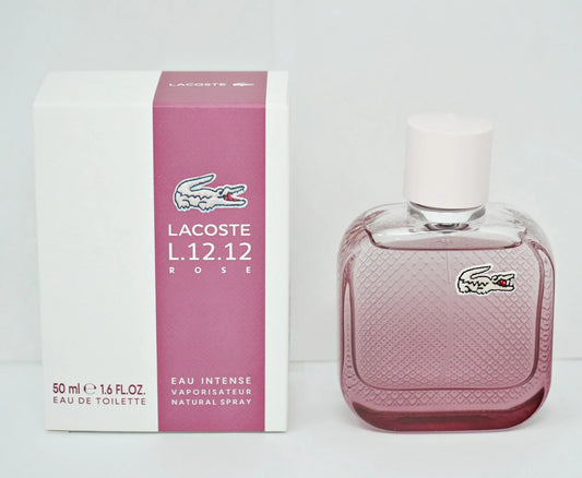 Lacoste L.12.12 Rose Eau Intense Eau de Parfum perfume bottle