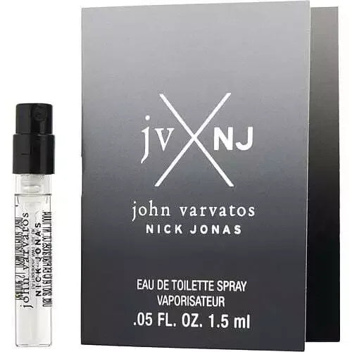John Varvatos Nick Jonas Silver Eau de Toilette packaging box