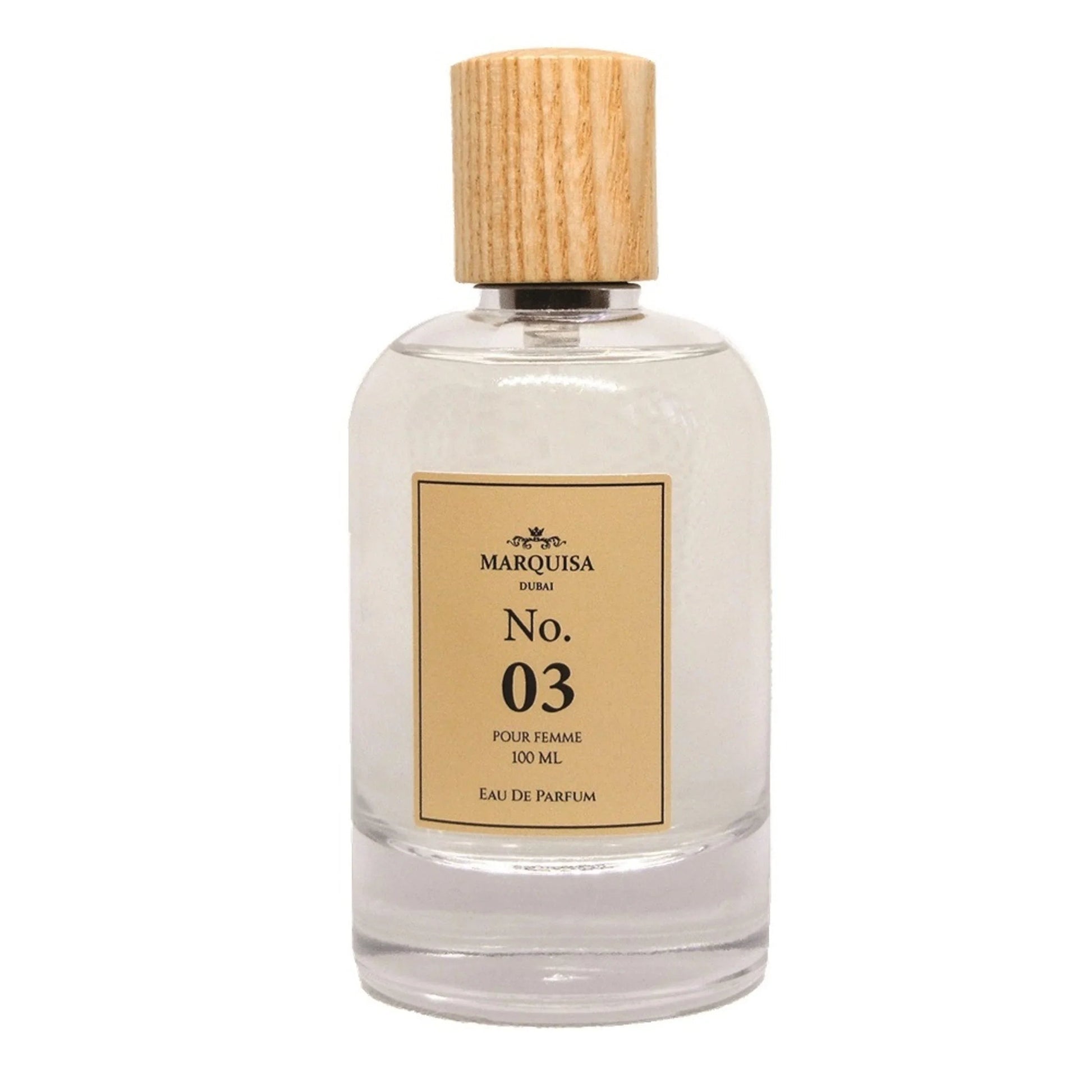 Marquisa Dubai No. 3 Eau de Parfum packaging box