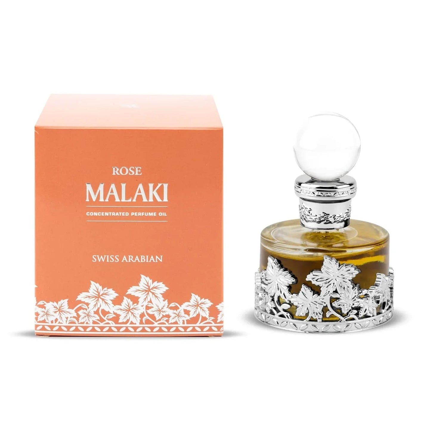 Swiss Arabian Rose Malaki Perfume Oil perfume bottle