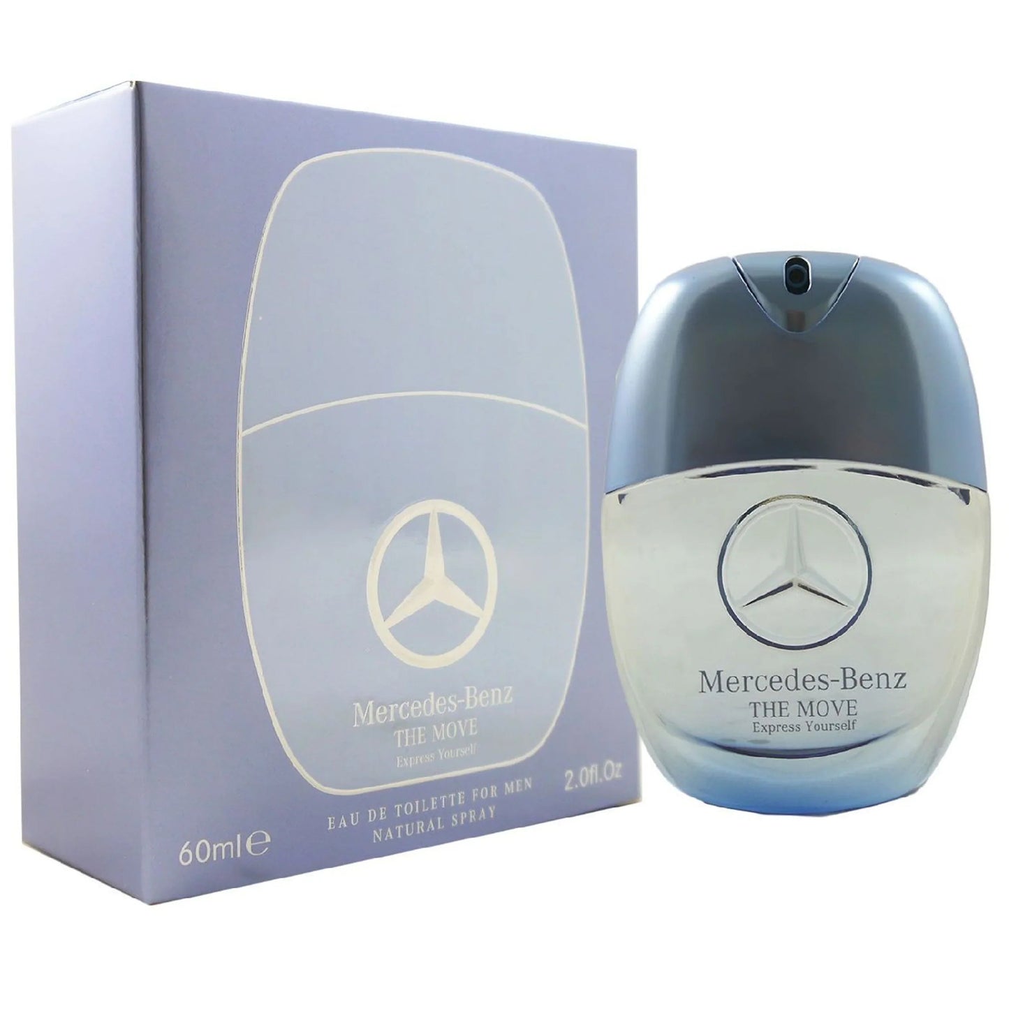 Mercedes Benz The Move Express Yourself Eau de Toilette bottle and box