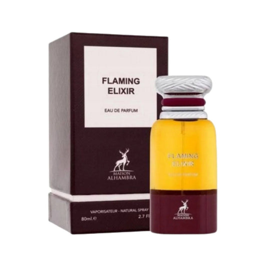 Maison Alhambra Flaming Elixir Eau de Parfum perfume bottle