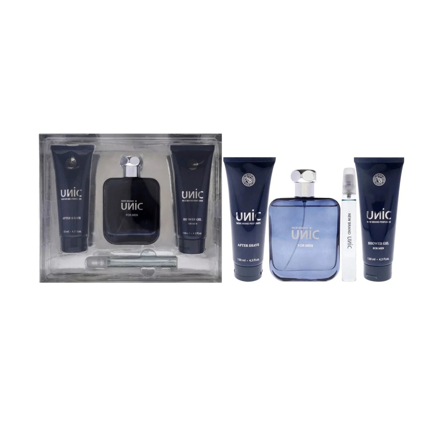 New Brand Unic Eau de Toilette packaging box