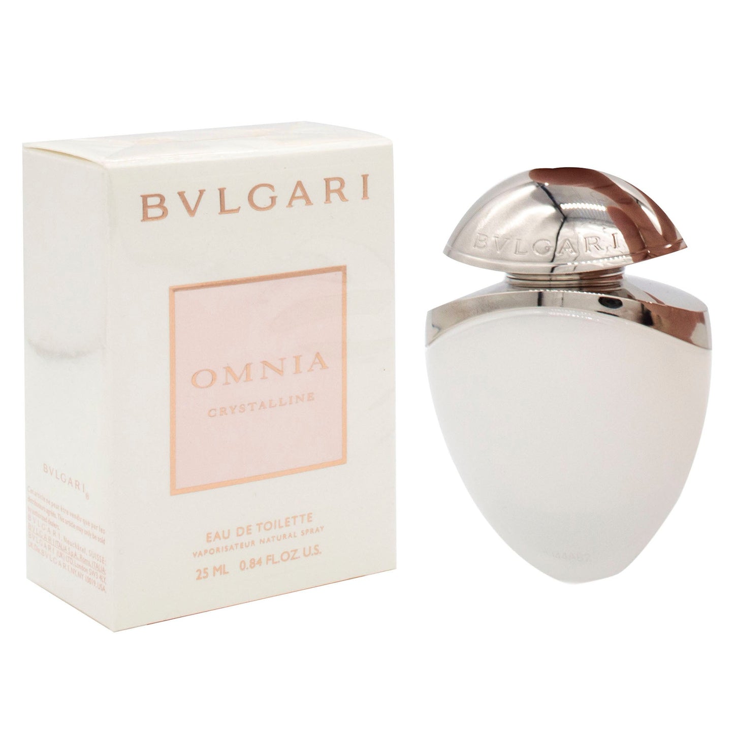 Bvlgari Omnia Crystalline Eau de Toilette bottle close-up detail