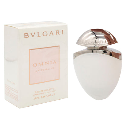 Bvlgari Omnia Crystalline Eau de Toilette bottle close-up detail
