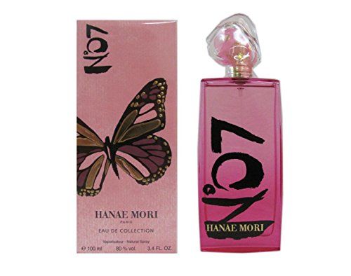Hanae Mori No 7 Eau de Toilette perfume bottle