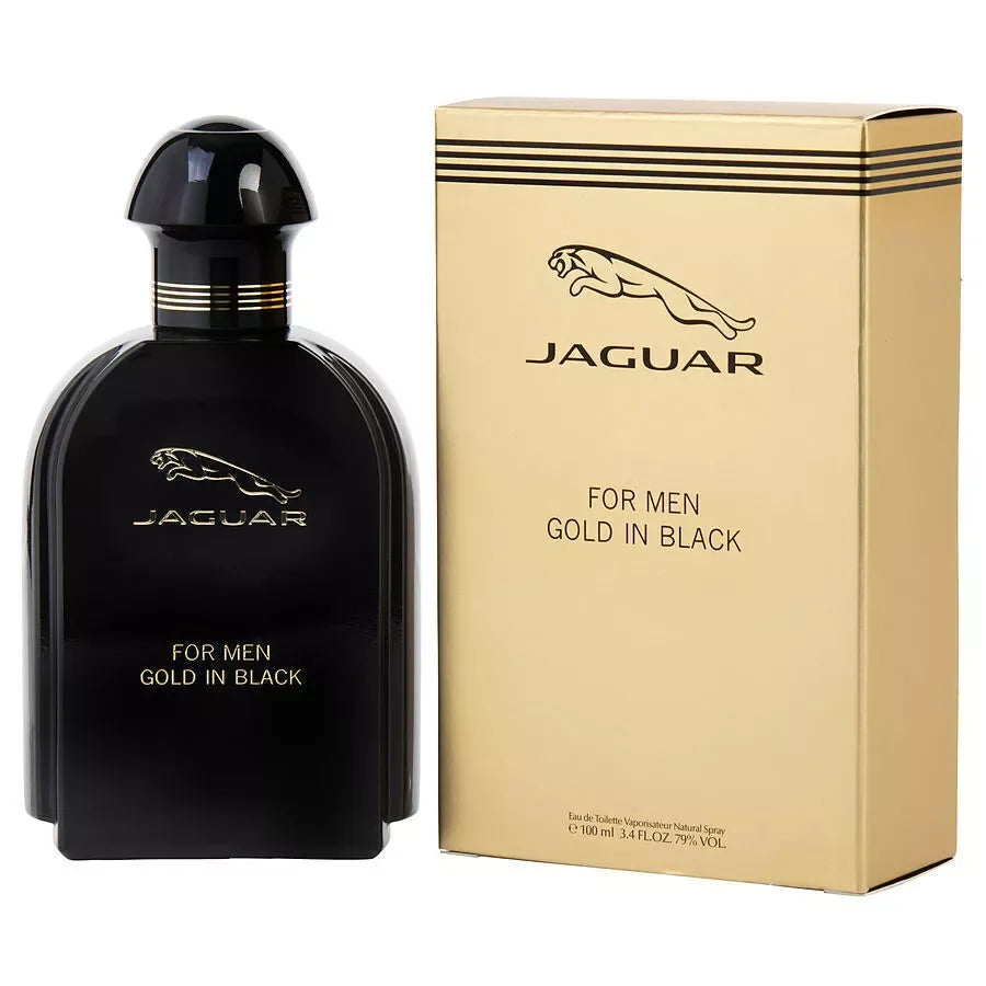 Jaguar Gold In Black Eau de Toilette packaging box