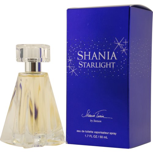 Shania Twain Shania Starlight Eau de Toilette perfume bottle