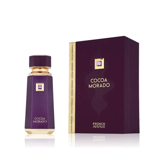 French Avenue Cocoa Morado Eau de Parfum perfume bottle