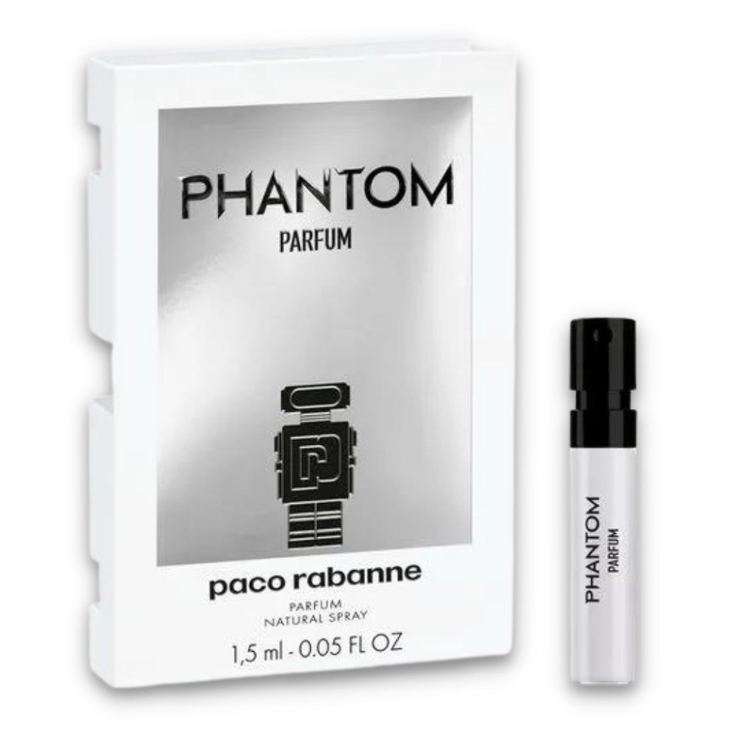 Rabanne Phantom Parfum packaging box