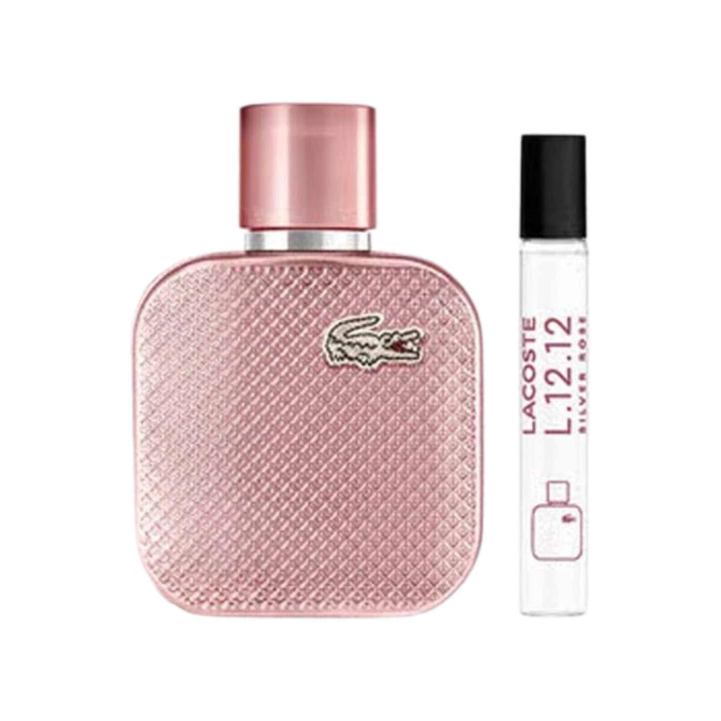 Lacoste L.12.12 Silver Rose Eau de Parfum packaging box