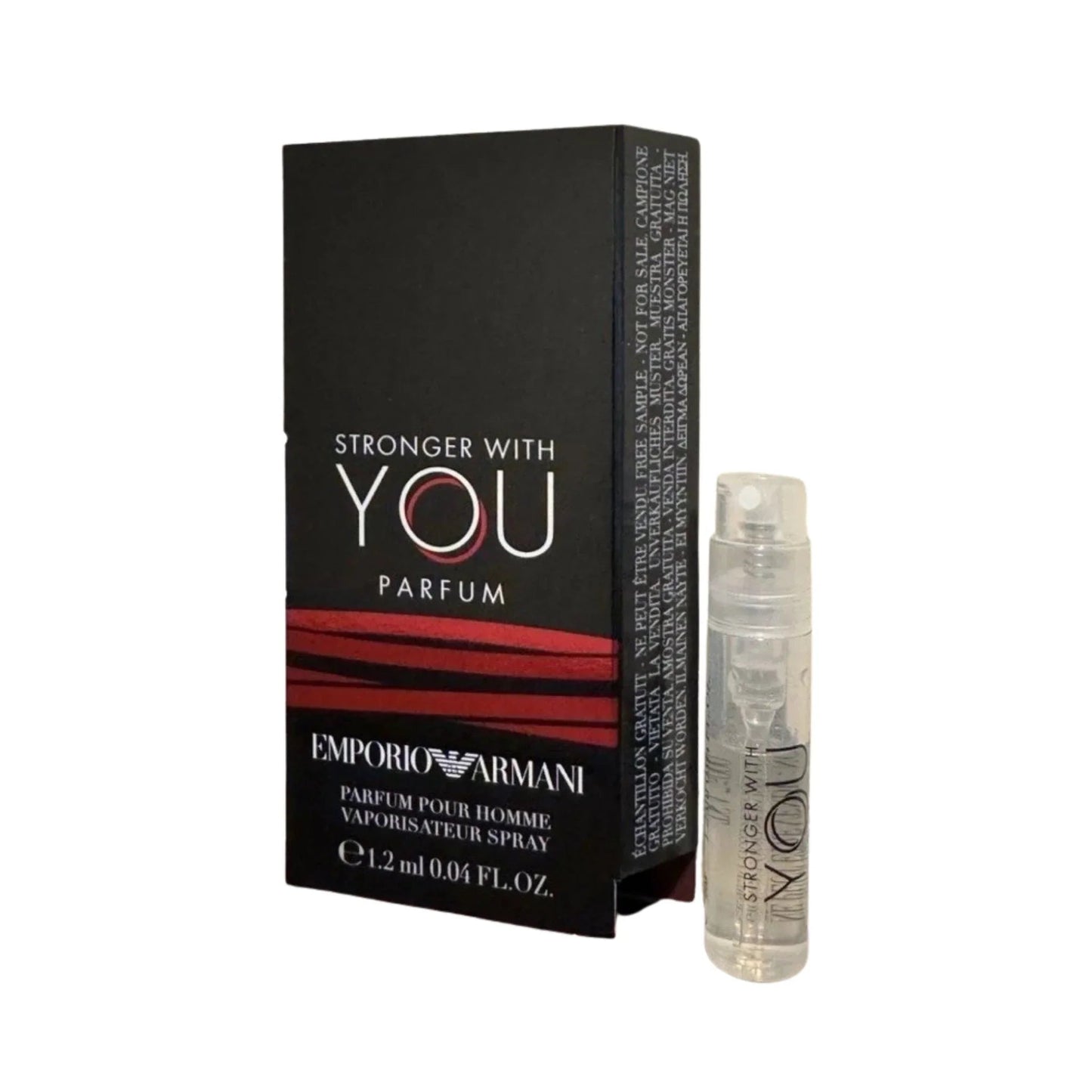 Emporio Armani Stronger With You Parfum packaging box