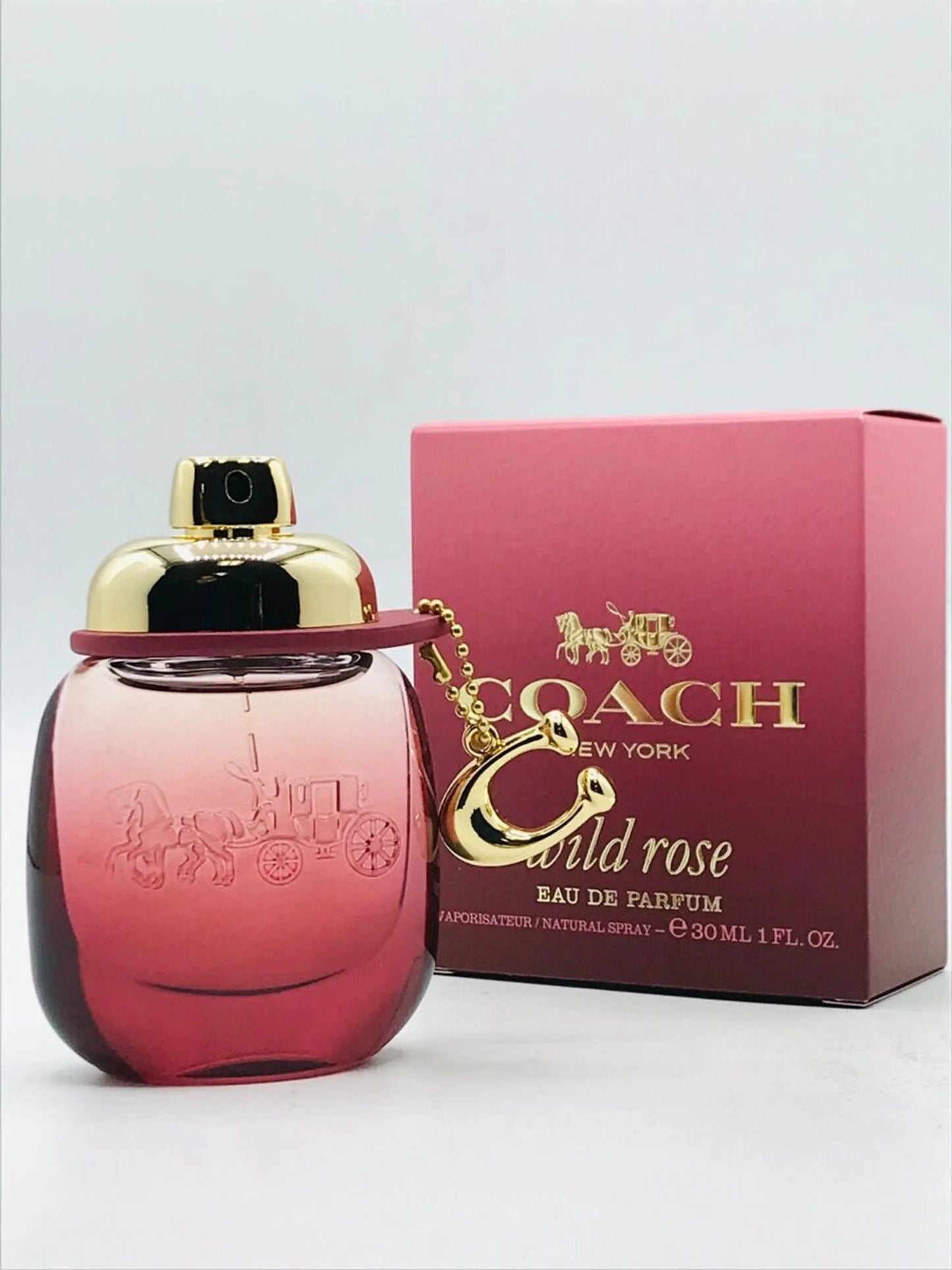 Coach Wild Rose Eau de Parfum carton and packaging